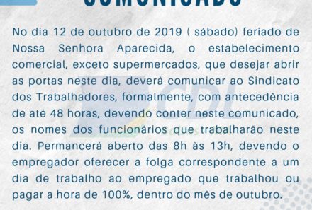 COMUNICADO